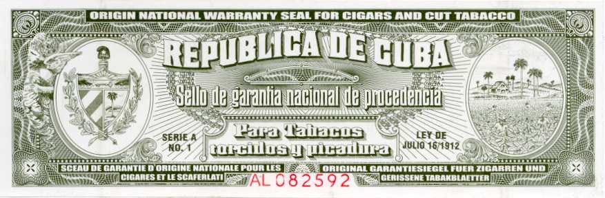 cuban cigar seal